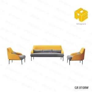 Bộ sofa đối văn phòng nhập khẩu GR 8108W