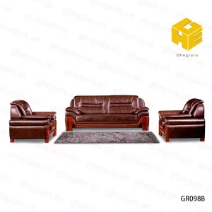 Bộ sofa đối văn phòng nhập khẩu GR098B