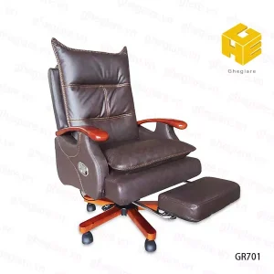 Ghế làm việc da cao cấp nhập khẩu GR701