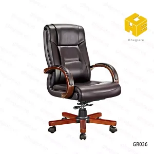 Ghế văn phòng chân xoay nhập khẩu GR036