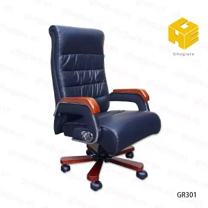 Ghế văn phòng da nhập khẩu giá rẻ GR301