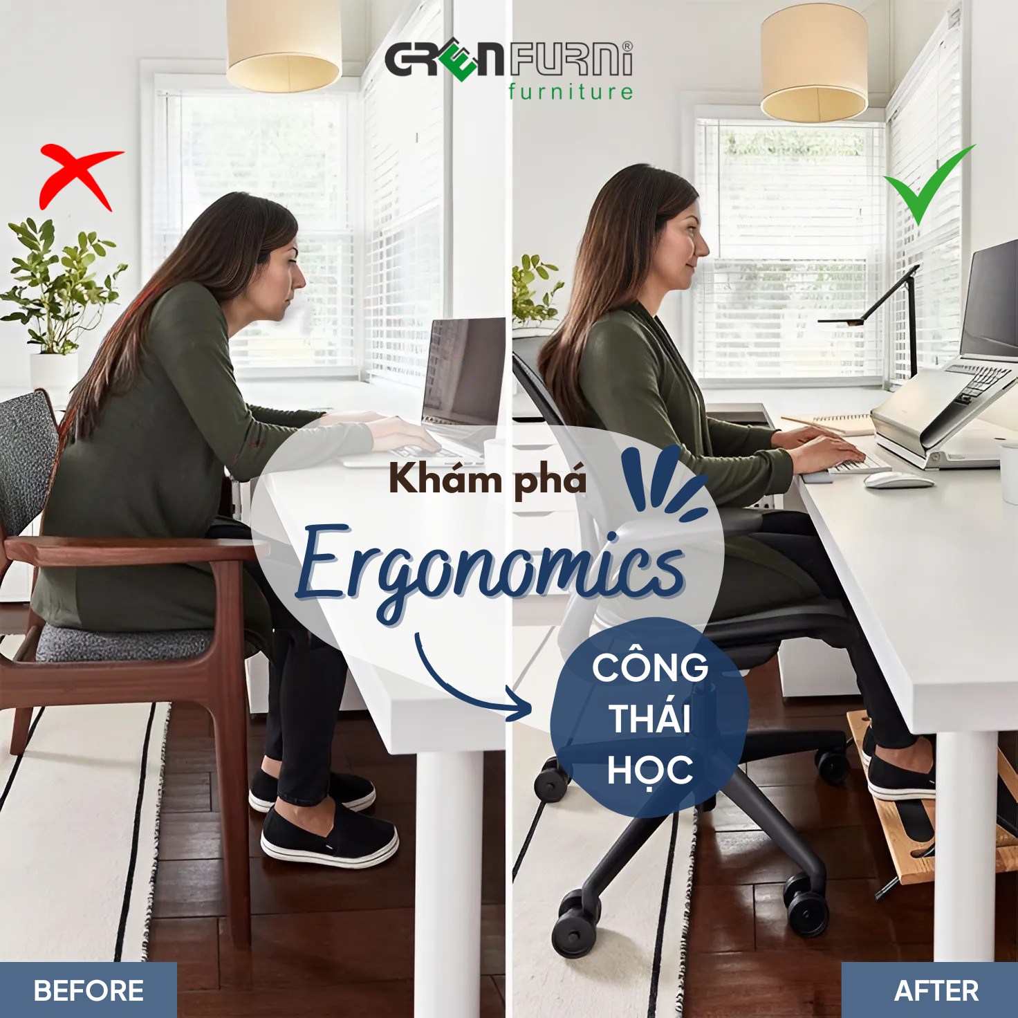 TÌM HIỂU VỀ ERGONOMIC TRONG THIẾT KẾ NỘI THẤT