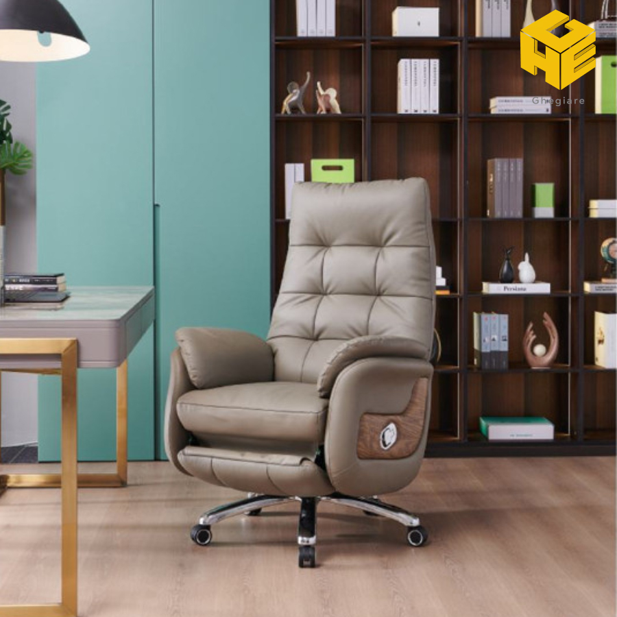 Ghế Giám Đốc Da Chỉnh Điện nhập khẩu GR139-99